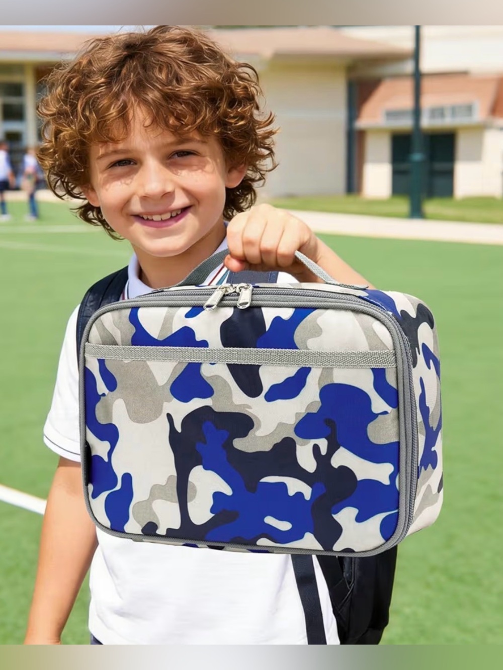 FlowFly Camo Kids Lunch box Insulated-NWT